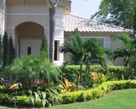 Tropical Landscape Design in Palmetto Bay